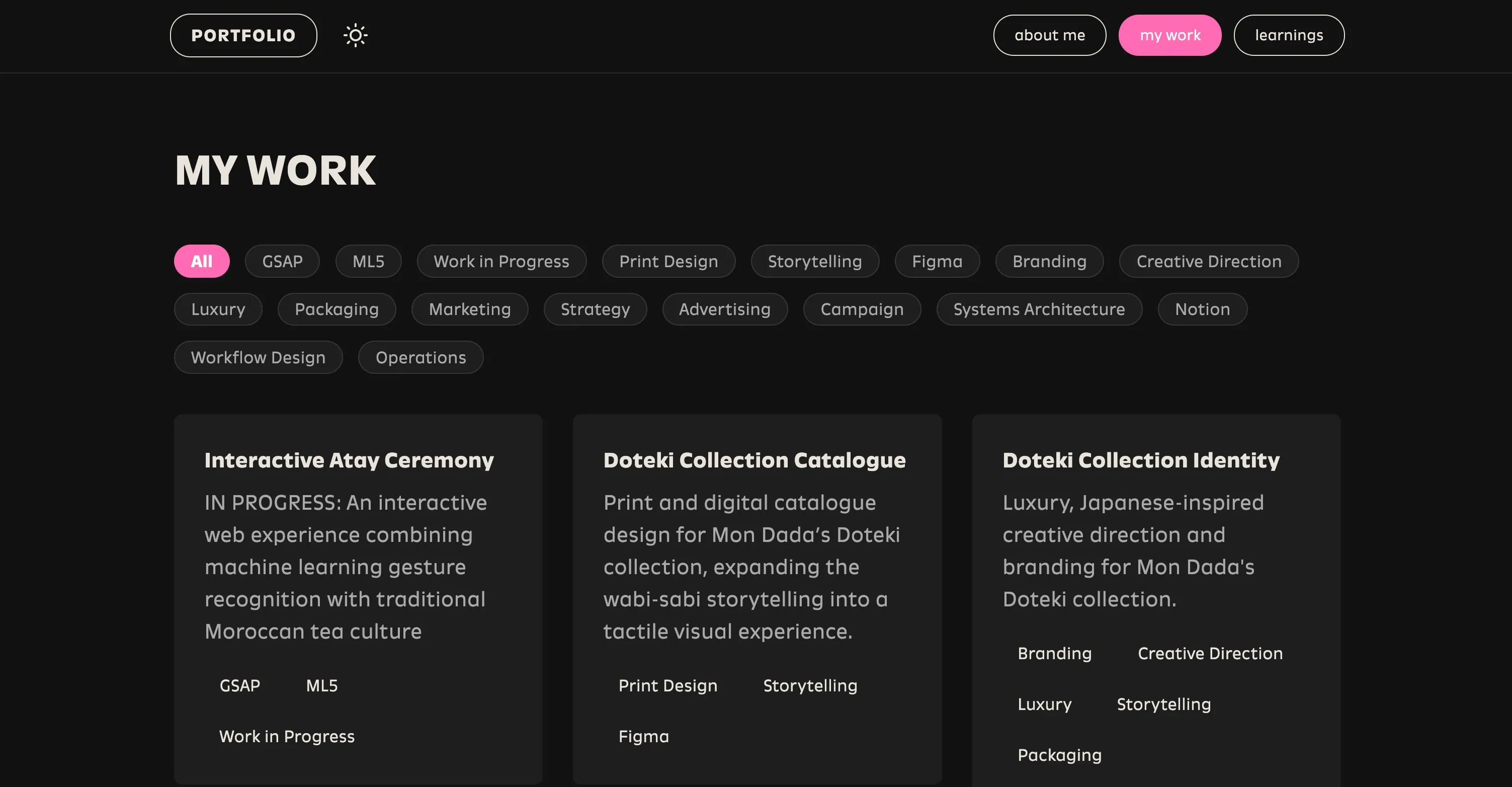 Dark mode implementation